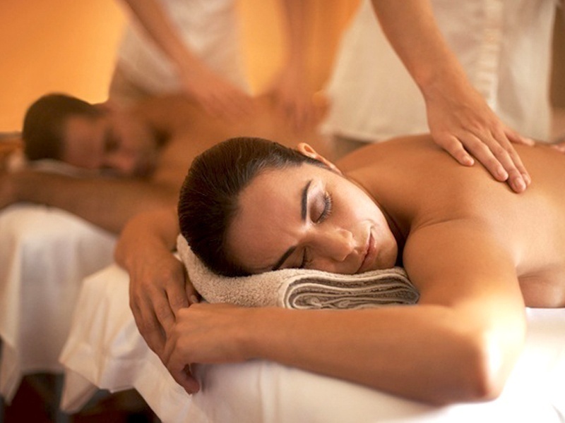 Beautiful women having massage images