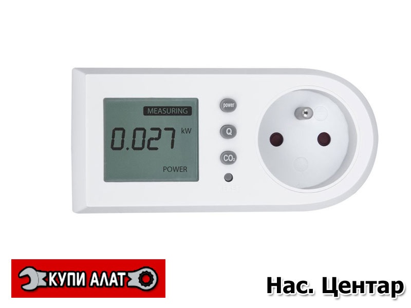 Мерач на потрошувачка на електрична енергија - ватметар / Шифра 43900