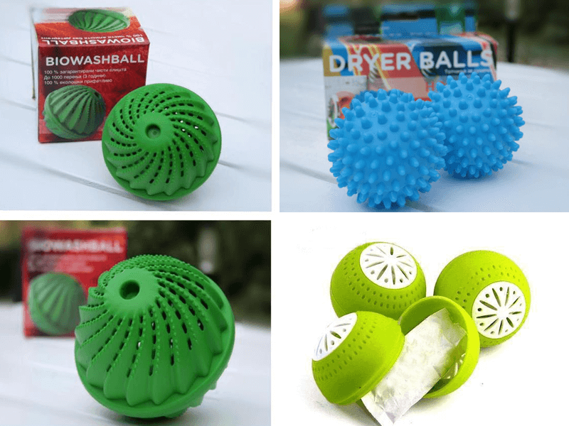 „BIOWASHBALL“ топката за перење алишта + „DRYER BALLS“ топките за сушење алишта