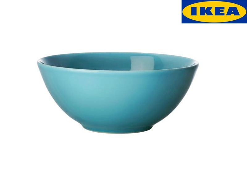 8 чинии во сина боја - модел FÄRGRIK / Шифра 504.153.61