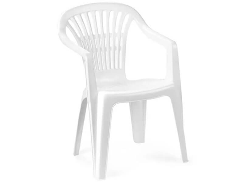 Сет од 2 или 4 столици во бела боја - модел SICILIA