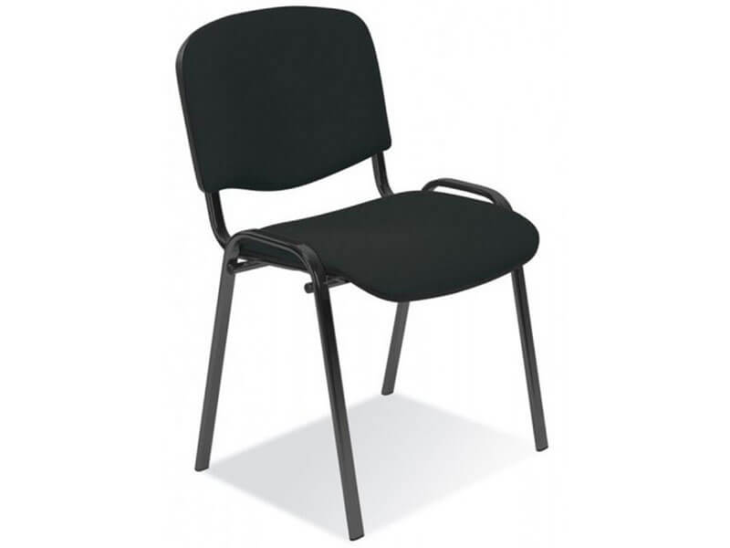 Посетителски стол - модел ISO BLACK