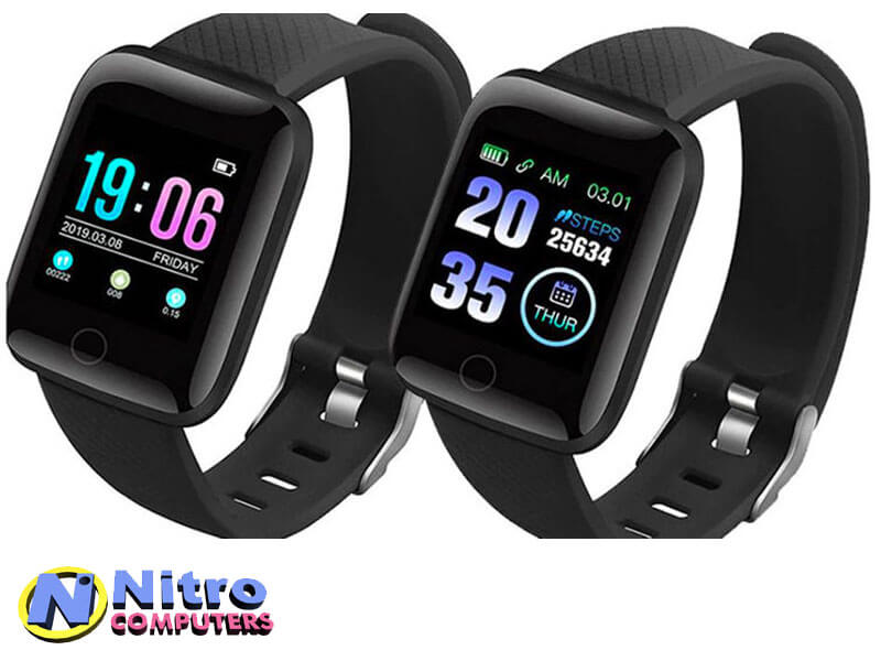 Паметен часовник Nitro N-Smart Watch 4 Health & Sports Tracker + гаранција + gift-box + украсна торбичка