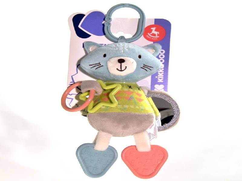 Мека играчка активити Kikka Boo - Kit the cat