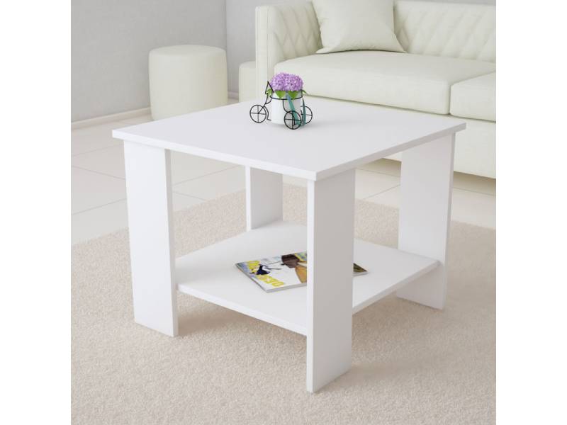 Клуб маса во бела боја - модел Selina