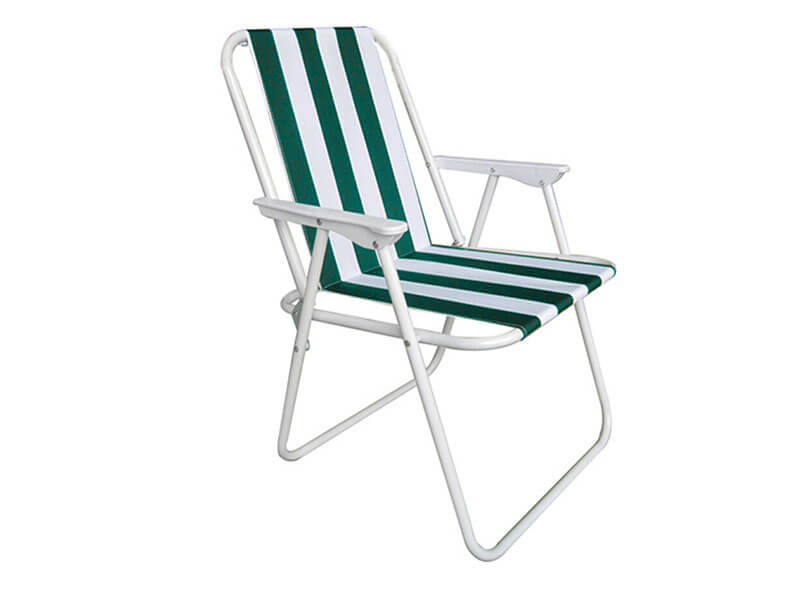 Стол за на плажа во сина, црвена или зелена боја