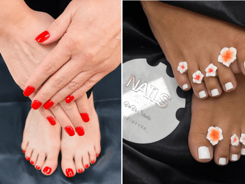 Гел лак на нозе во Beauty Studio „Veve“