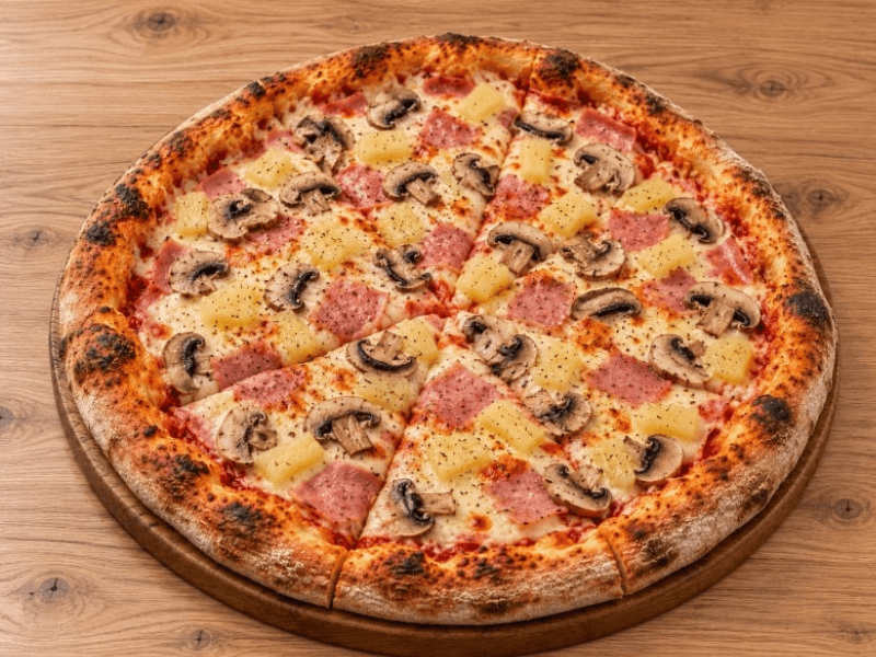 До 21% попуст на пица Хаваи во Amici Pizza – преземи БЕСПЛАТЕН купон!